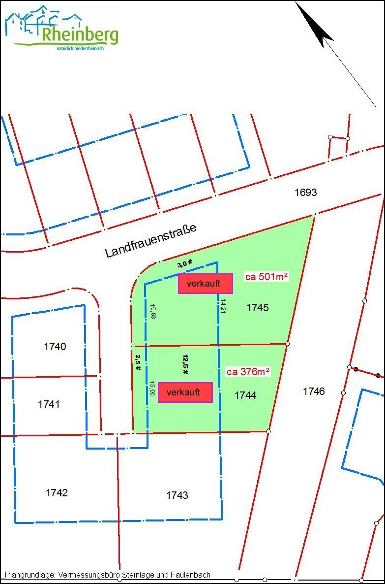 Auszug Lageplan