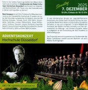 Bild zeigt das Orchester der Hochschule Düsseldorf
