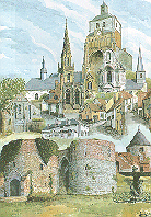 Ein altes Gemälde von Montreuil