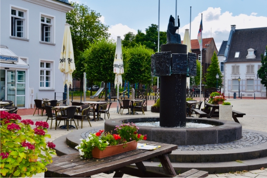 Der Große Markt in Rheinberg