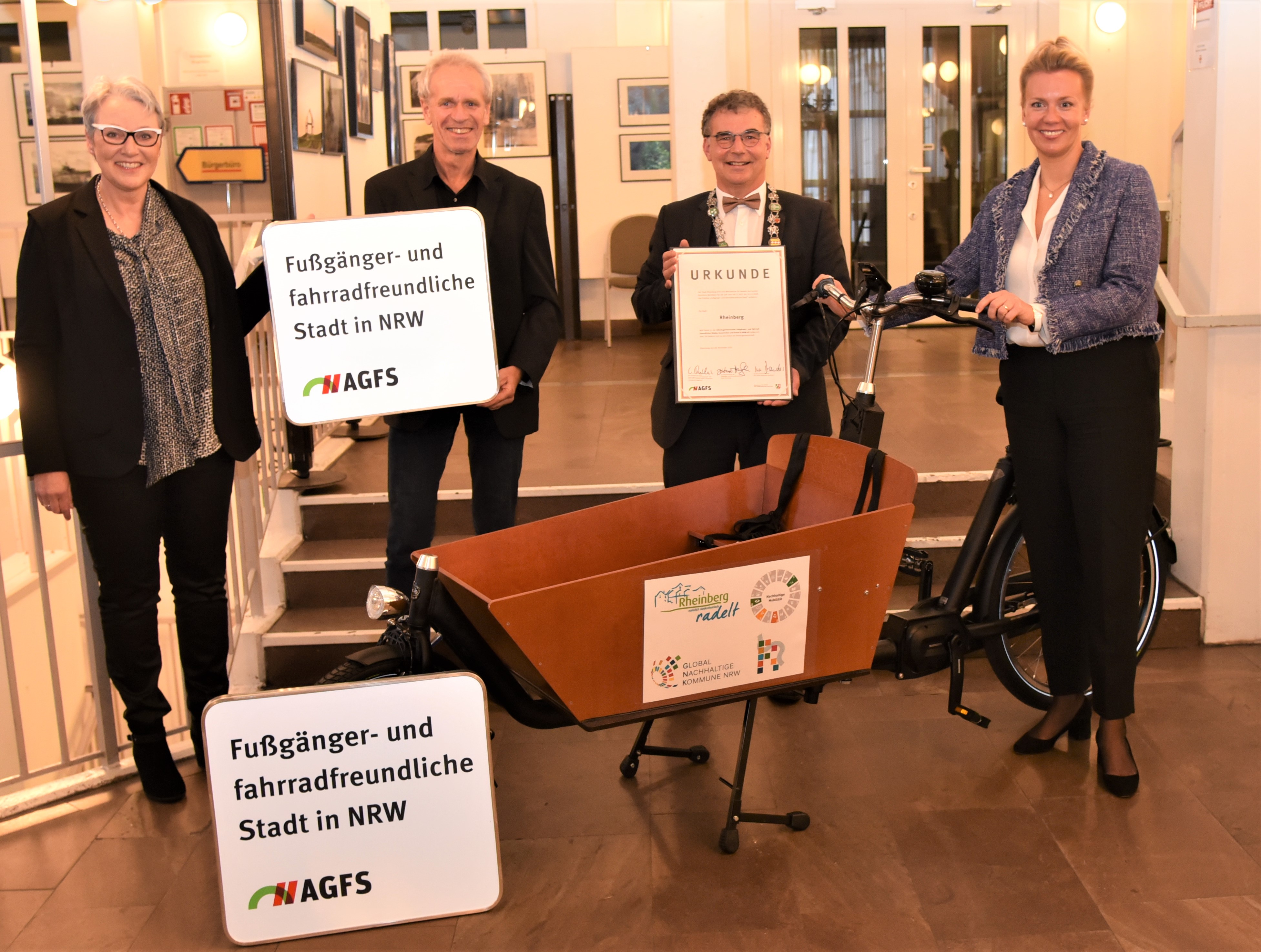 Stadt Rheinberg ist neues AGFS Mitglied