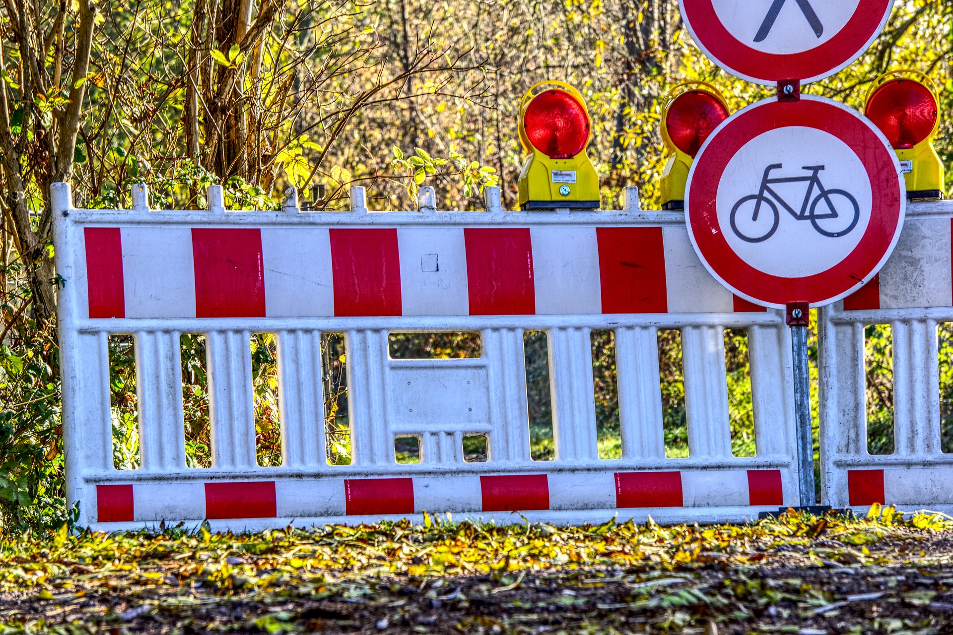 Eine Gesperrte Strasse