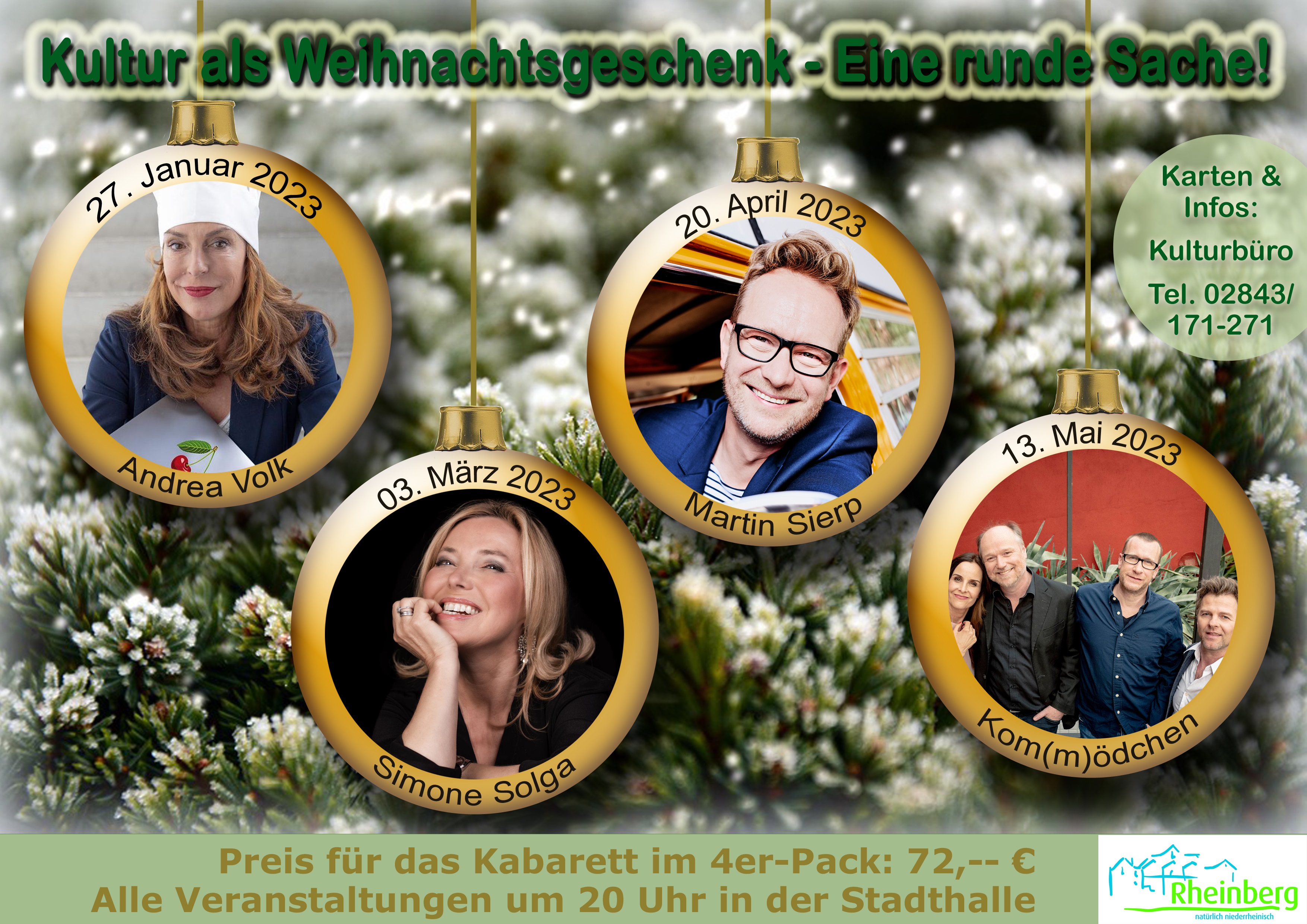 Kultur als Weihnachtsgeschenk