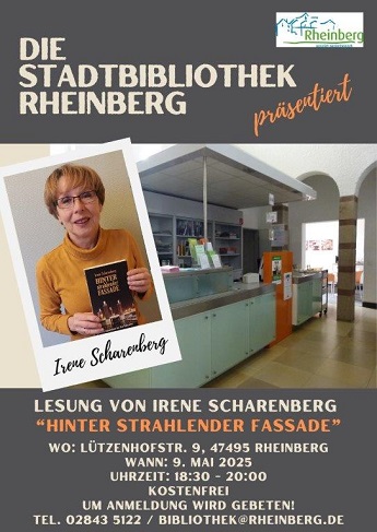 LESUNG MIT IRENE SCHARNBERG: „HINTER STRAHLENDER FASSADE“