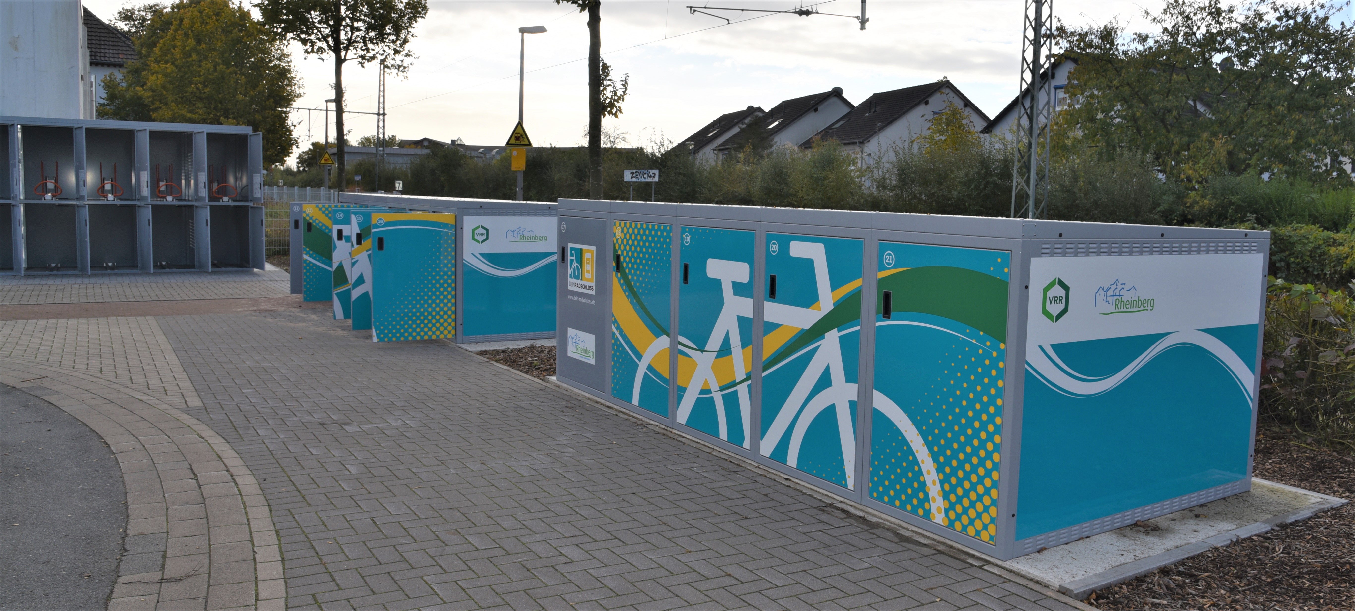 Neue Fahrradboxen