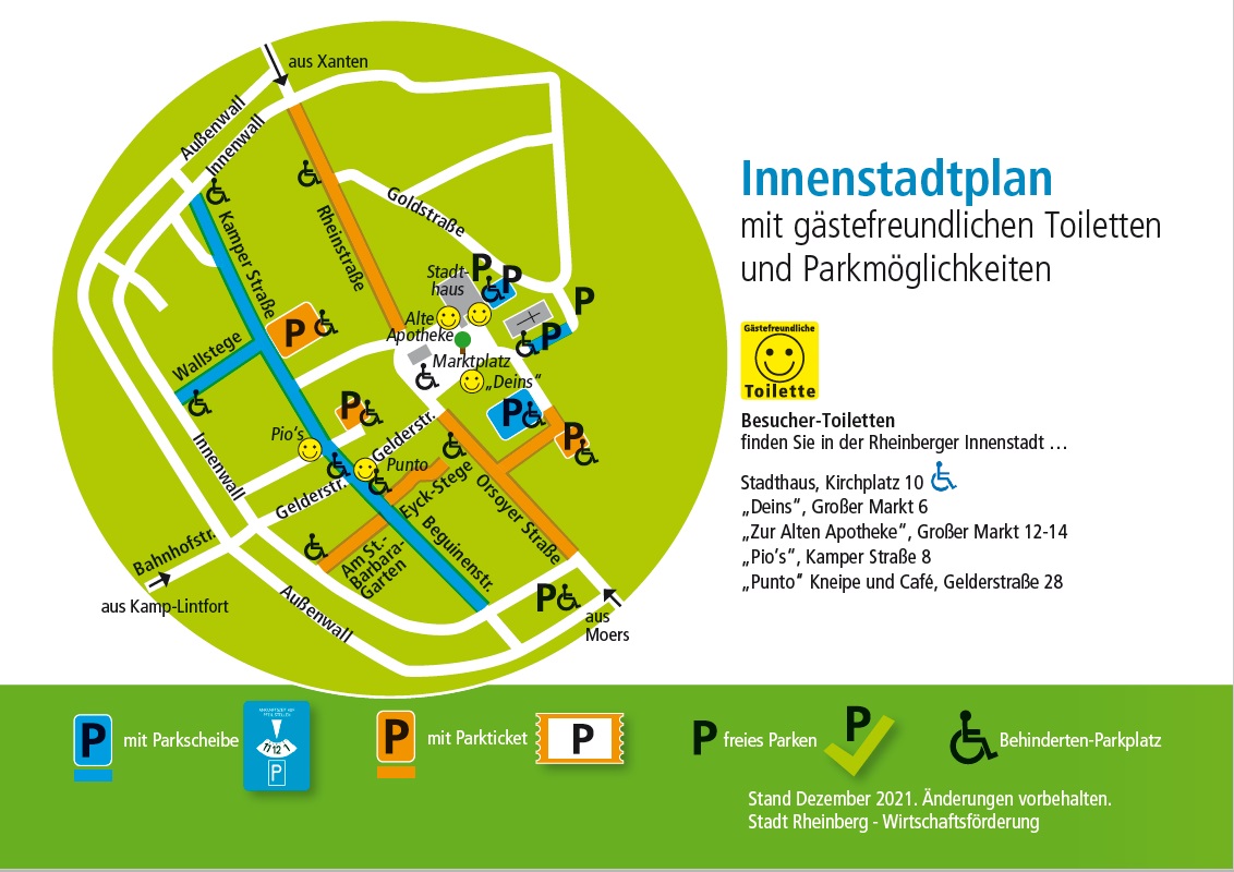 Innenstadtplan - Stand 09.02.2022