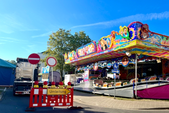 Ein Bild der Kirmes in Rheinberg