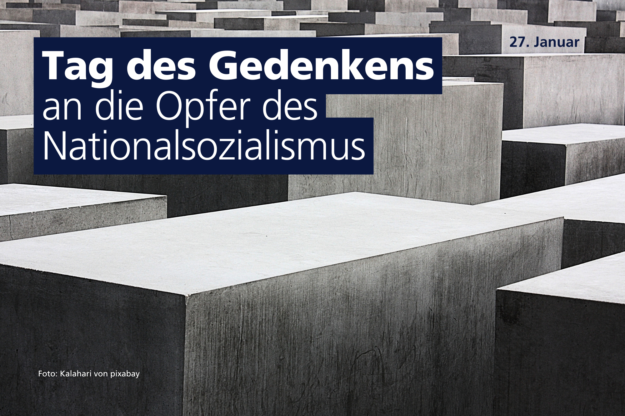 Tag des Gedenkens an die Opfer des Nationalsozialismus