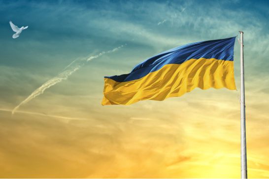 Ukraine-Hilfen-Aktionsflaeche