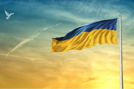 Ukraine-Hilfen-Aktionsflaeche